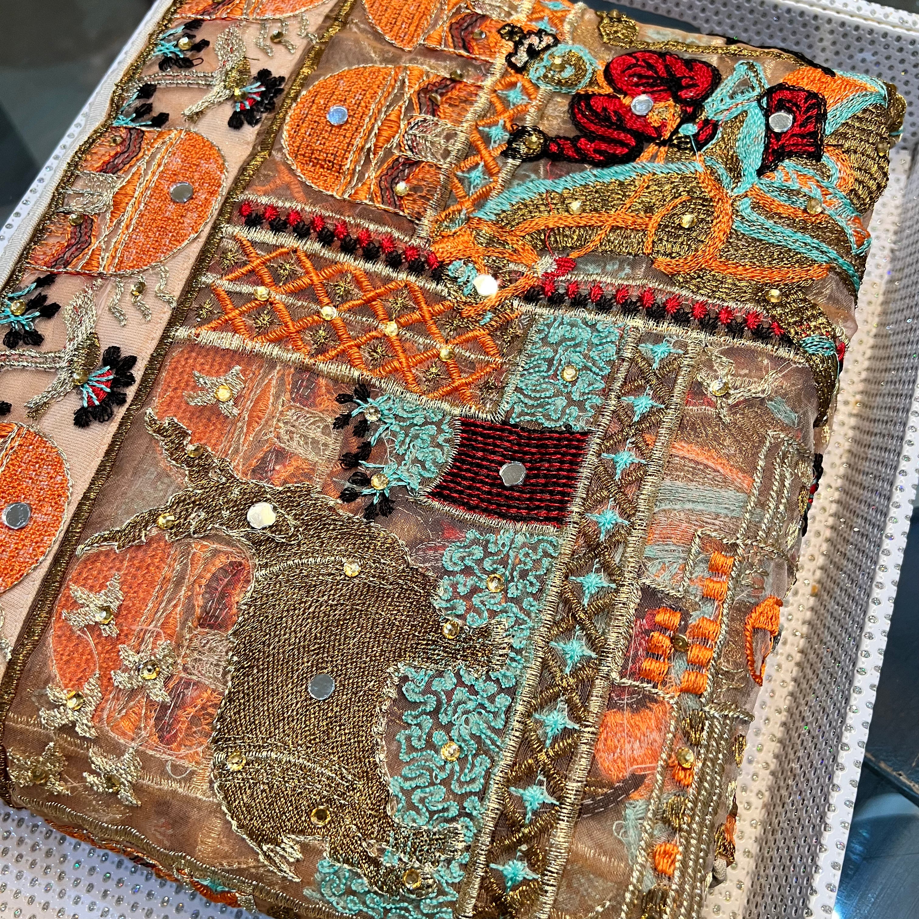 Organza Shawl : Majestic Animals Tapestry